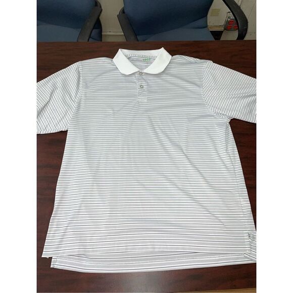 Izod Pro Series XFG Men’s Golf Stripe Polo Size X-Large - Picture 1 of 7